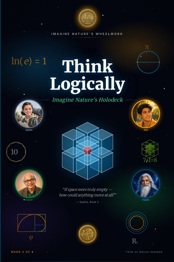 Cover of Think Logically — Imagine Nature's Holodeck